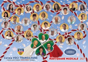 Mărțișoare muzicale de la Voci Transilvane - dirijor Adrian Corojan